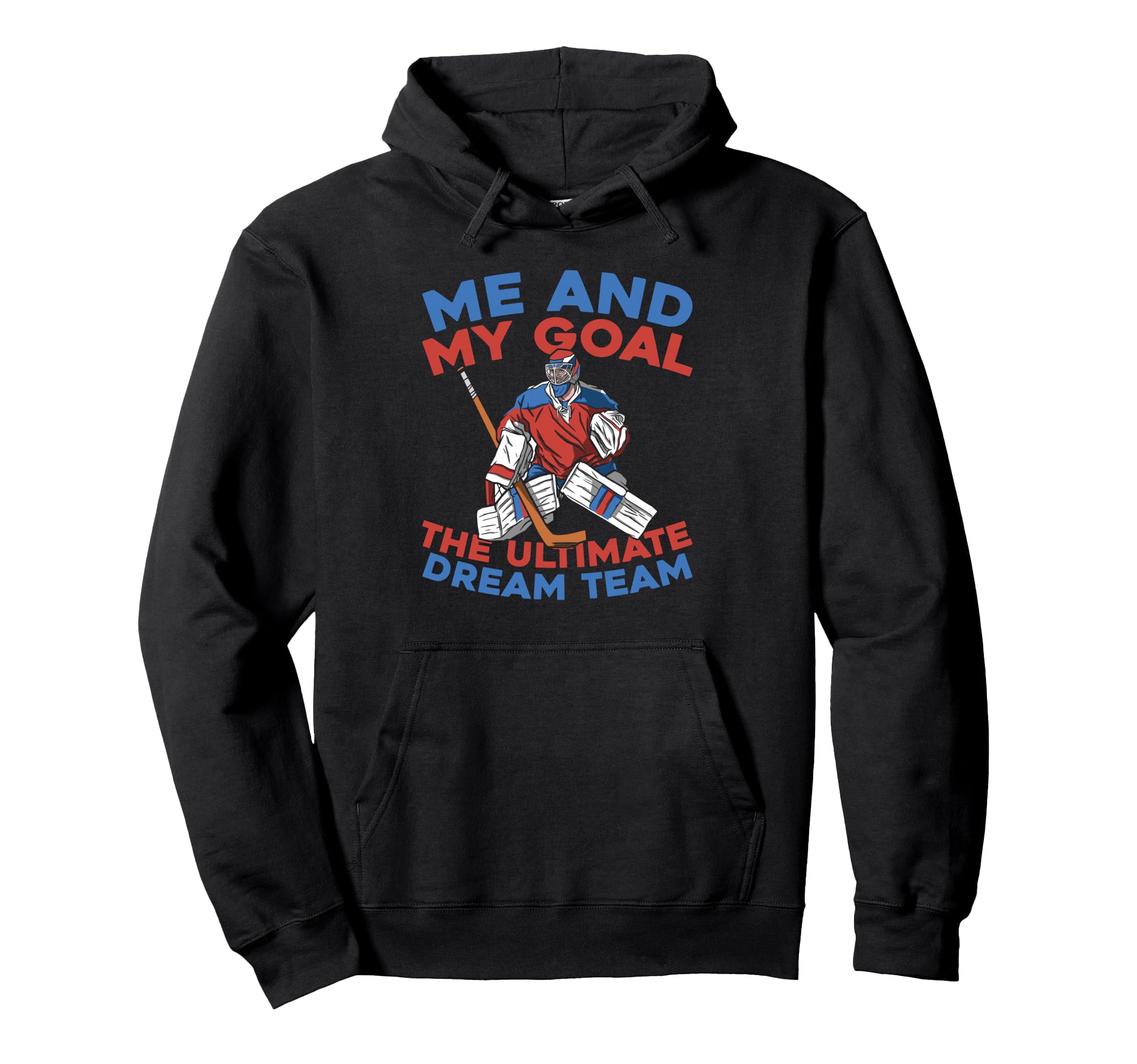 Hockey Goalkeeper Ice Hockey Goalie Hoodie - Aesthetic Graphic Unisex - T-Shirt, Sweatshirt, Hoodie