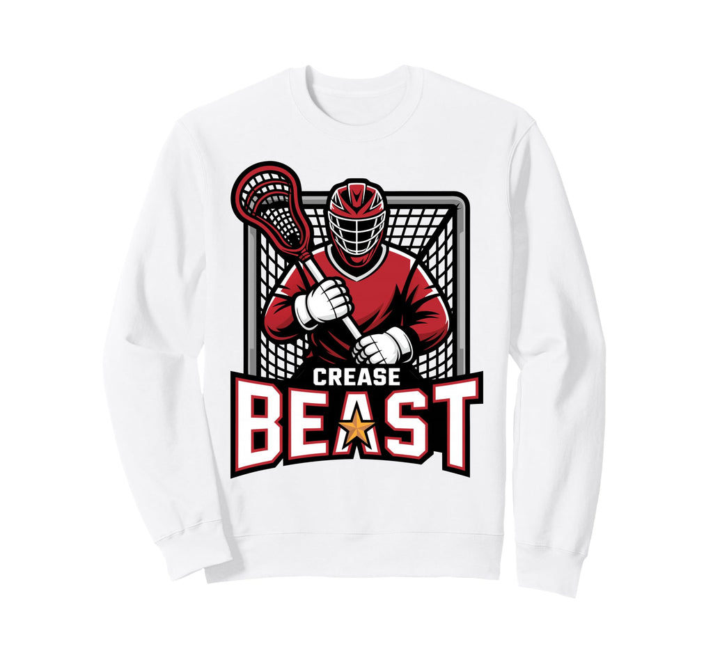 Lacrosse Goalie Crease Lax Sweatshirt - Fun Novelty Design for Adults - T-Shirt, Sweatshirt, Hoodie