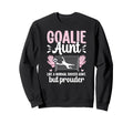 Soccer Goalie Aunt Soccer Keeper Aunt Sweatshirt - Trendy Graphic Unisex - T-Shirt, Sweatshirt, Hoodie