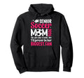 Soccer Senior Mom 2026 Proud Soccer Hoodie - Fun Novelty Design for Adults - T-Shirt, Sweatshirt, Hoodie