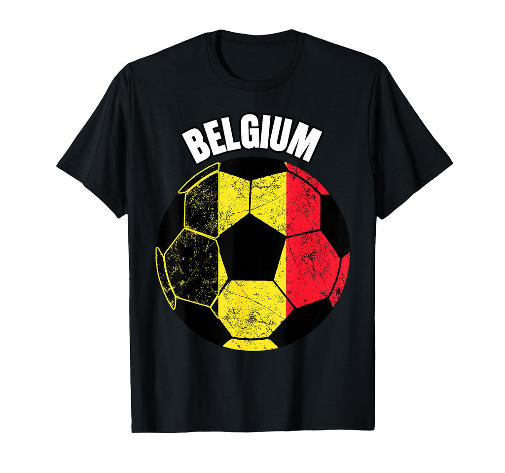 Belgium Soccer Game Player Football T-Shirt - Fun Novelty Design Unisex - T-Shirt, Sweatshirt, Hoodie