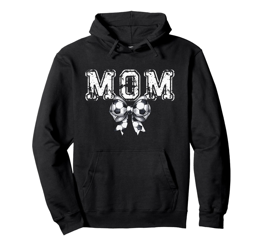 Coquette Soccer Mom Spirit Hoodie - Trendy Graphic Unisex - T-Shirt, Sweatshirt, Hoodie