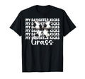 My Daughter Kicks Grass Soccer Mom T-Shirt - Aesthetic Graphic Men Women - T-Shirt, Sweatshirt, Hoodie