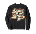 Roller Skating Skate 1970S Roller Sweatshirt - Aesthetic Graphic Unisex - T-Shirt, Sweatshirt, Hoodie