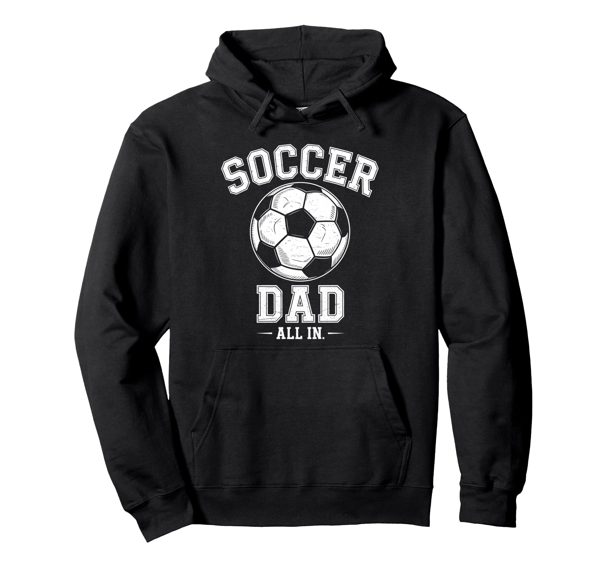 Soccer Dad Family Matching Sideline Hoodie - Fun Novelty Design for Adults - T-Shirt, Sweatshirt, Hoodie