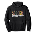 Soccer Bonus Mom Leopard Cheetah Trendy Hoodie - Trendy Graphic Men Women - T-Shirt, Sweatshirt, Hoodie