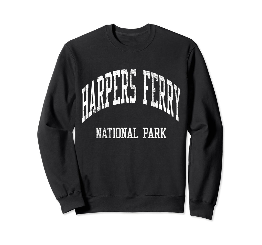 Harpers Ferry National Park 70S Sweatshirt - Custom Art Print Unisex - T-Shirt, Sweatshirt, Hoodie