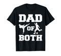 Dad Both Funny Taekwondo Soccer Dad T-Shirt - Unique Graphic for Adults - T-Shirt, Sweatshirt, Hoodie