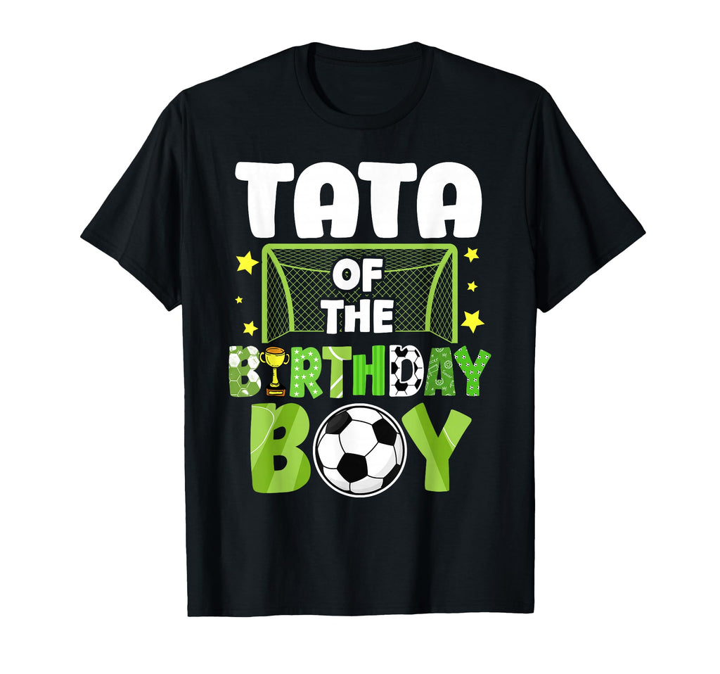 Soccer Tata Birthday Party Family Matching T-Shirt - Trendy Graphic Unisex - T-Shirt, Sweatshirt, Hoodie