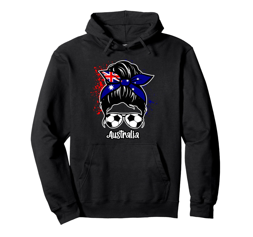 Australia Football Game Player Hoodie - Fun Novelty Design Men Women - T-Shirt, Sweatshirt, Hoodie