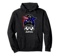 Australia Football Game Player Hoodie - Fun Novelty Design Men Women - T-Shirt, Sweatshirt, Hoodie