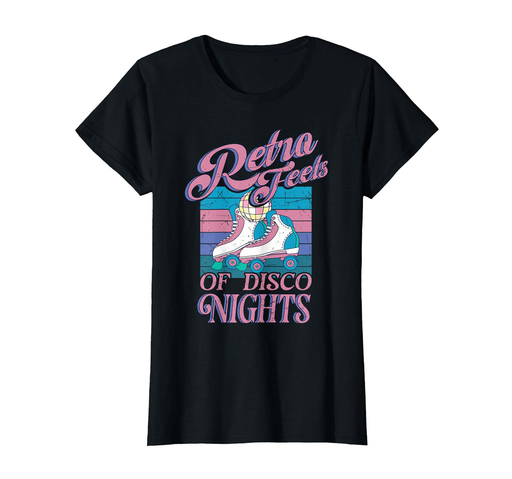 Roller Skates Party Feels Disco T-Shirt - Fun Novelty Design for Adults - T-Shirt, Sweatshirt, Hoodie