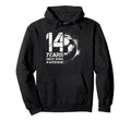 14Th Birthday Soccer Player Football 14 Hoodie - Novelty Apparel Unisex - T-Shirt, Sweatshirt, Hoodie