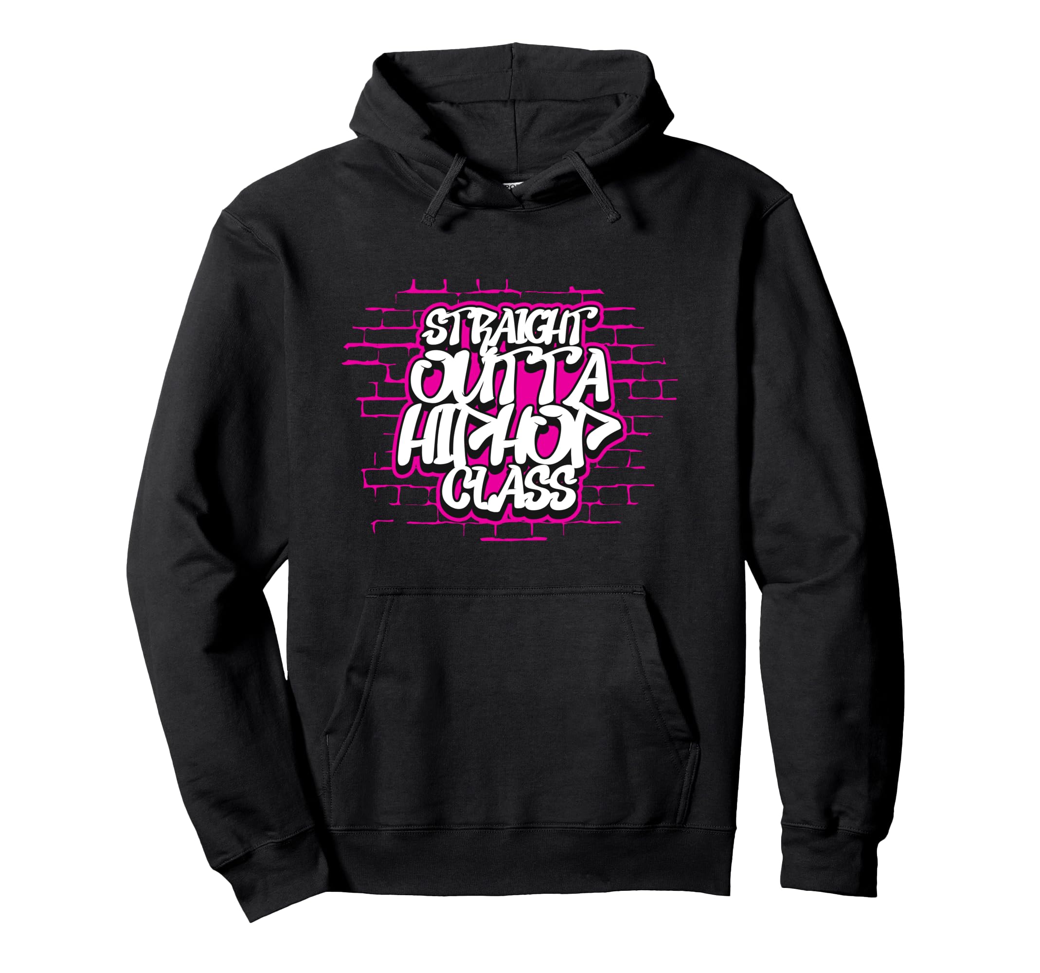 Straight Outta Hip Hop Class Hoodie - Custom Art Print for Adults - T-Shirt, Sweatshirt, Hoodie
