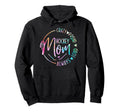 Hockey Mom Crazy Proud Always Loud Tie Dye Hoodie - Unique Graphic Unisex - T-Shirt, Sweatshirt, Hoodie