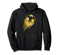 Soccer Player Sports Soccer Ball Hoodie - Streetwear Style for Adults - T-Shirt, Sweatshirt, Hoodie