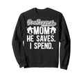 Funny Hockey Goalkeeper Mom Sweatshirt - Fun Novelty Design Men Women - T-Shirt, Sweatshirt, Hoodie