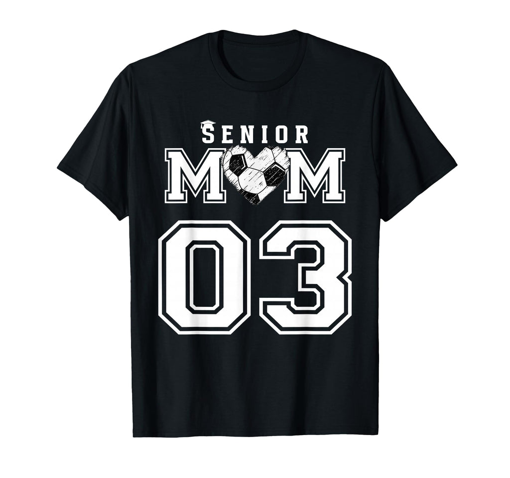 Proud Senior Soccer Mom Custom Jersey T-Shirt - Unique Graphic Men Women - T-Shirt, Sweatshirt, Hoodie