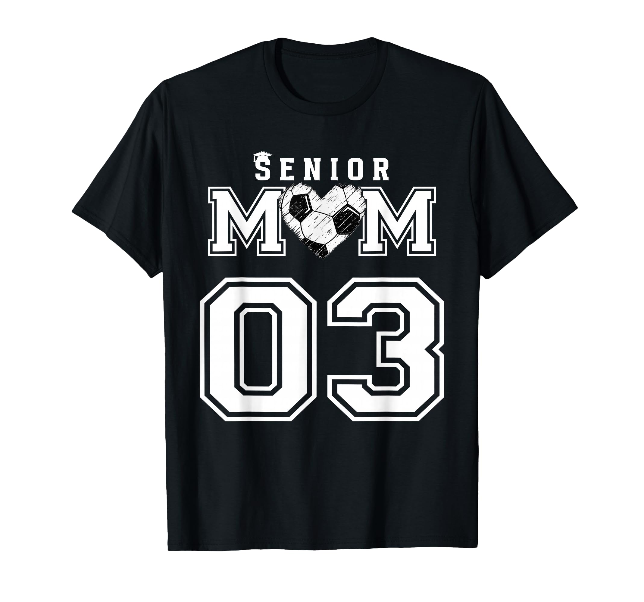 Proud Senior Soccer Mom Custom T-Shirt - Casual Everyday Wear for Adults - T-Shirt, Sweatshirt, Hoodie