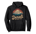Denali Est 1917 Alaska National Park Hoodie - Trendy Graphic for Adults - T-Shirt, Sweatshirt, Hoodie