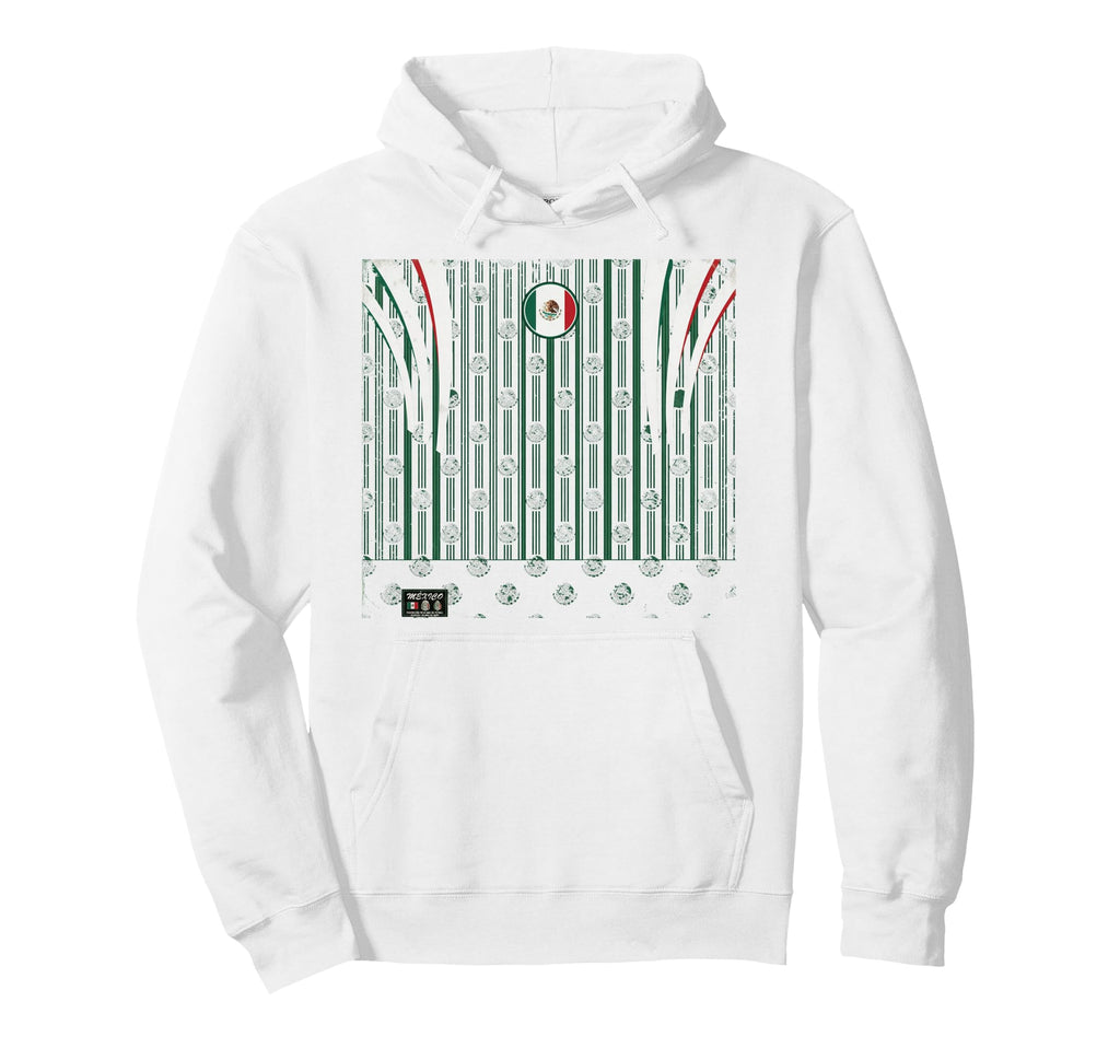 Mexico Flag Mexican Hispanic Pride Hoodie - Fun Novelty Design Unisex - T-Shirt, Sweatshirt, Hoodie