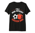 Soccer Dad Funny Coffee Lover Tri Blend T-Shirt - Novelty Apparel Unisex - T-Shirt, Sweatshirt, Hoodie
