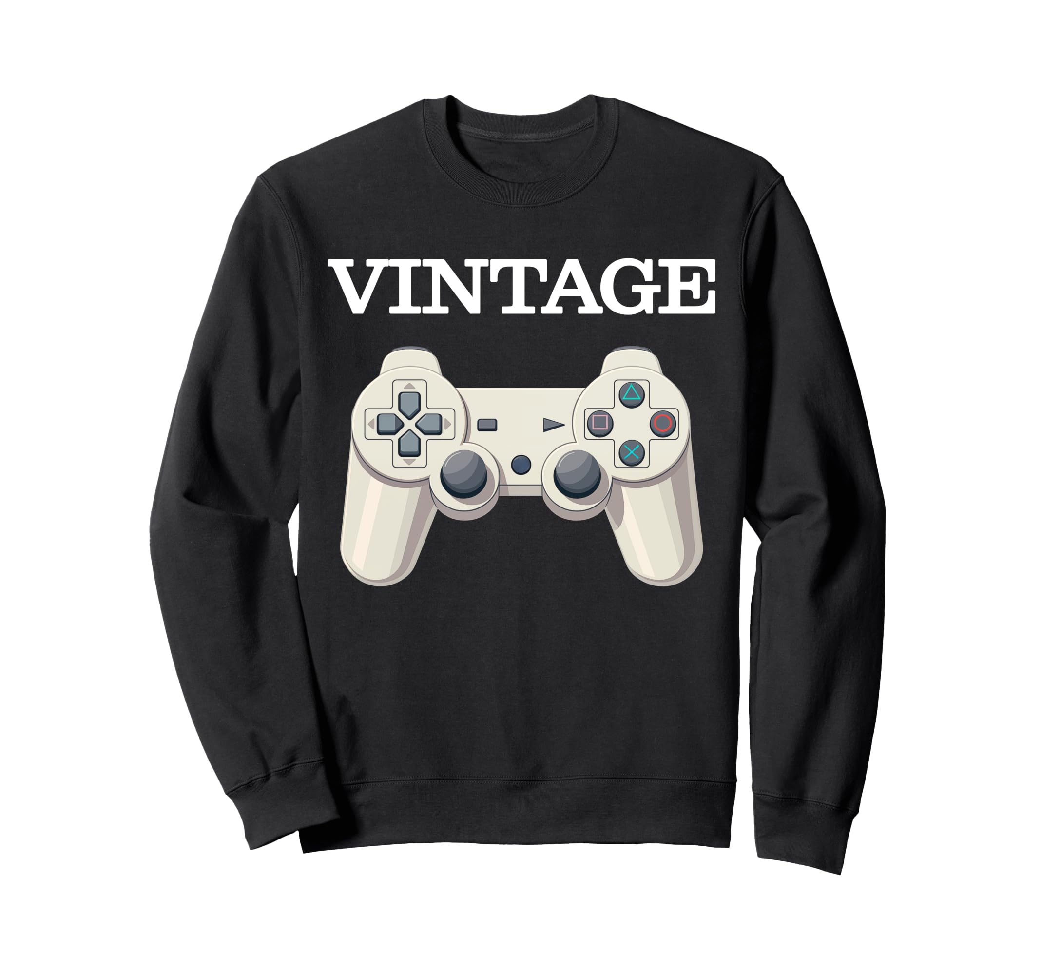 Controller Console Gaming Sweatshirt - Casual Everyday Wear for Adults - T-Shirt, Sweatshirt, Hoodie