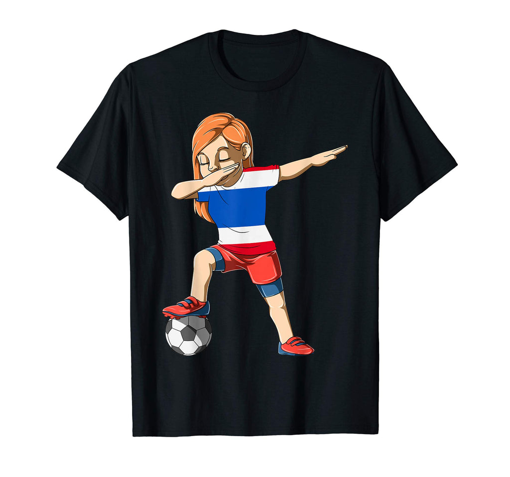 Dabbing Soccer Thailand Jersey Thai T-Shirt - Fun Novelty Design Men Women - T-Shirt, Sweatshirt, Hoodie