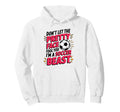 Dont Let Pretty Face Fool You Soccer Hoodie - Minimalist Print Men Women - T-Shirt, Sweatshirt, Hoodie