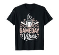 Gameday Vibes Baseball Mom Game Day T-Shirt - Graphic Print Unisex - T-Shirt, Sweatshirt, Hoodie