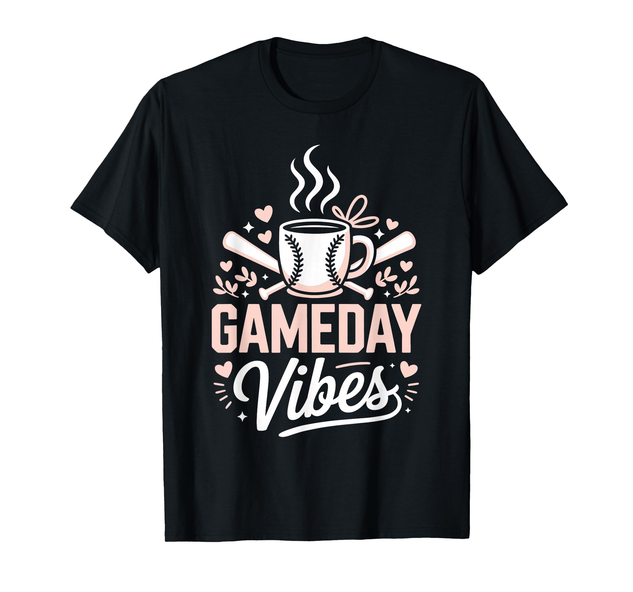 Gameday Vibes Baseball Mom Game Day T-Shirt - Graphic Print Unisex - T-Shirt, Sweatshirt, Hoodie