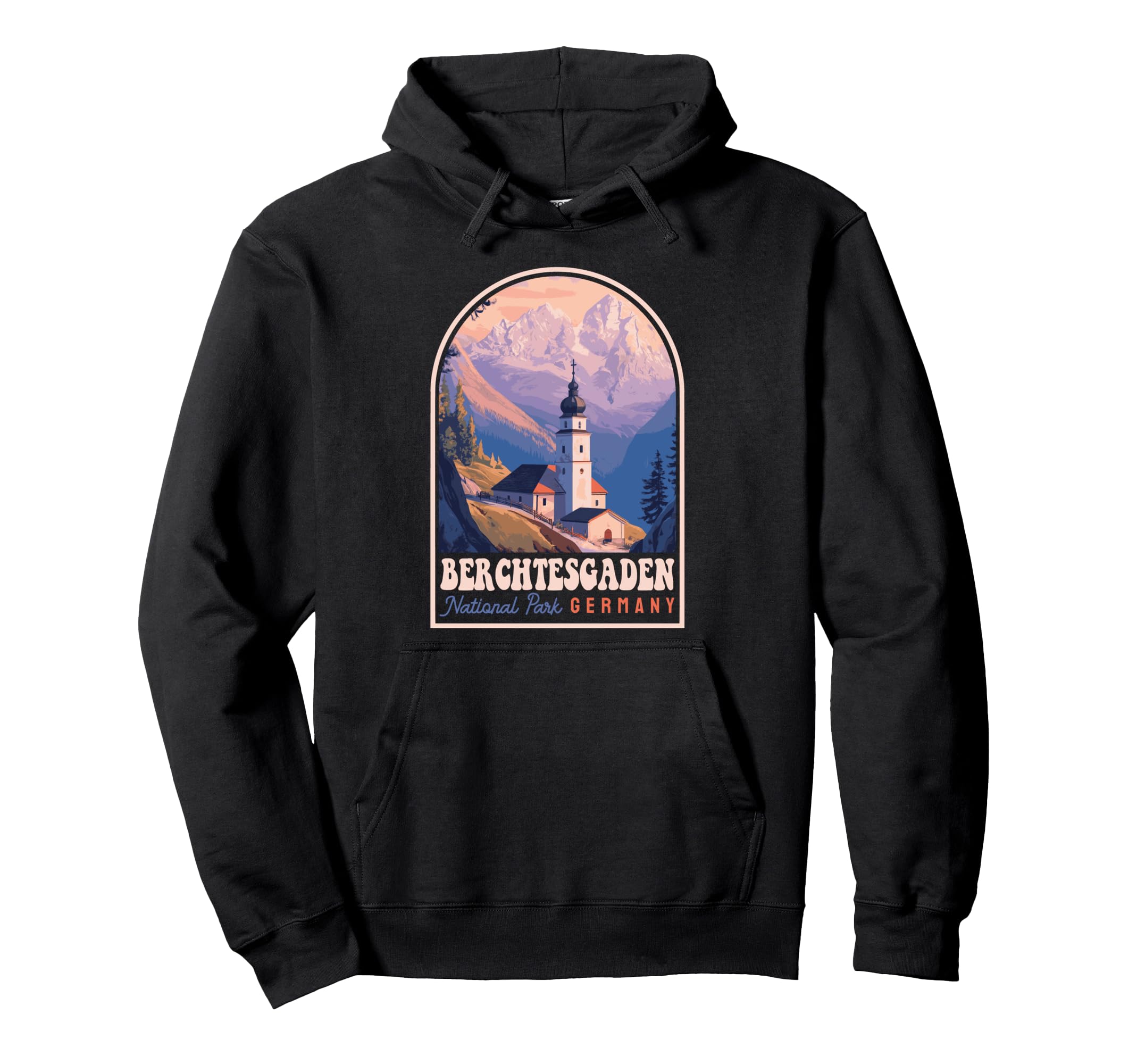 Berchtesgaden National Park Germany Hoodie - Custom Art Print for Adults - T-Shirt, Sweatshirt, Hoodie