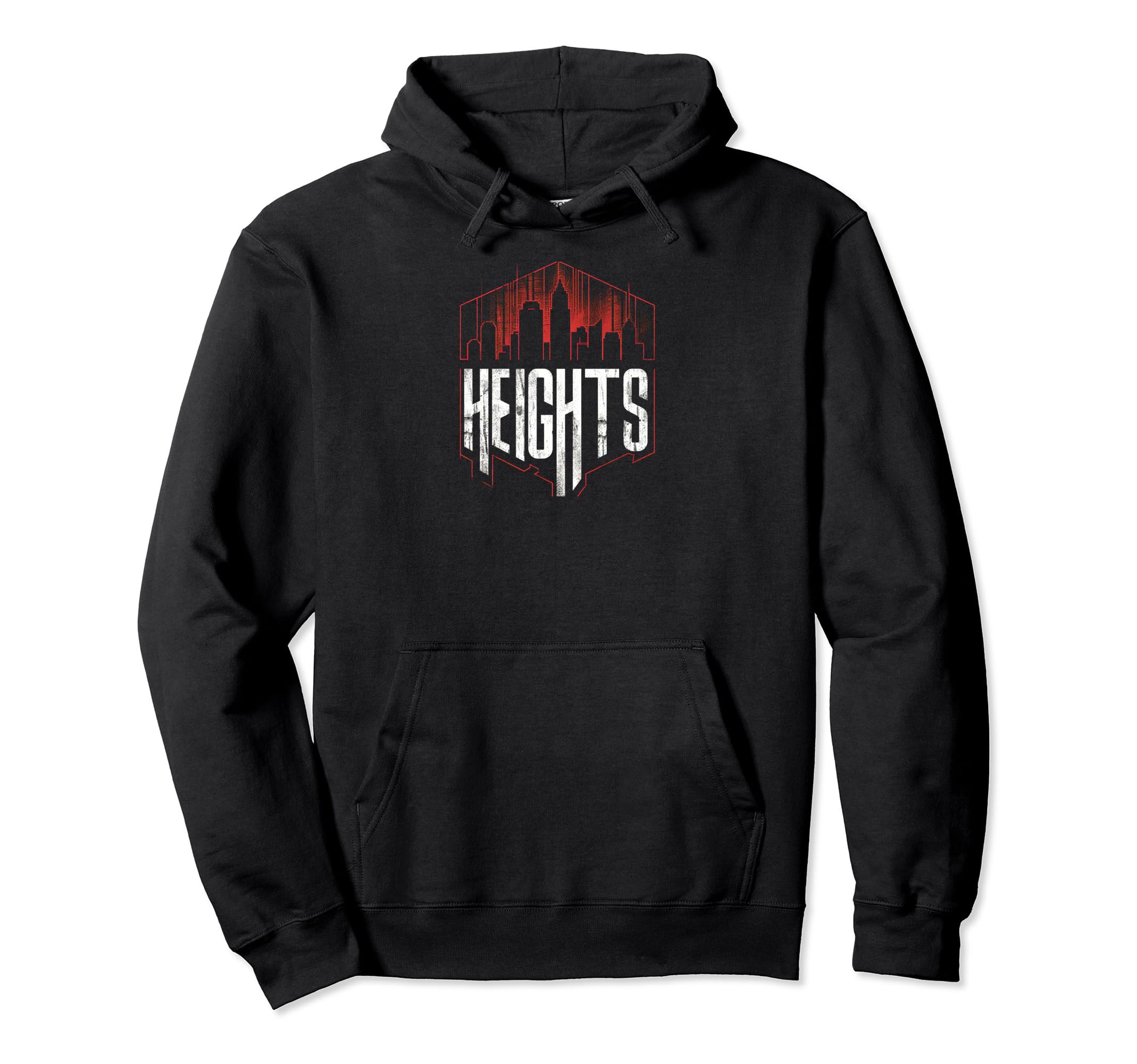 Heights Grit 90S Grunge Urbandecay Hoodie - Fun Novelty Design for Adults - T-Shirt, Sweatshirt, Hoodie