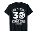 Funny Soccer 30Th Birthday 30 Years Old T-Shirt - Unique Graphic Men Women - T-Shirt, Sweatshirt, Hoodie