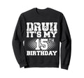 Bruh Its My 15Th Birthday Soccer Sweatshirt - Custom Art Print for Adults - T-Shirt, Sweatshirt, Hoodie
