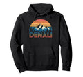 Mount Denali Sunset Mt Denali National Hoodie - Unique Graphic Men Women - T-Shirt, Sweatshirt, Hoodie