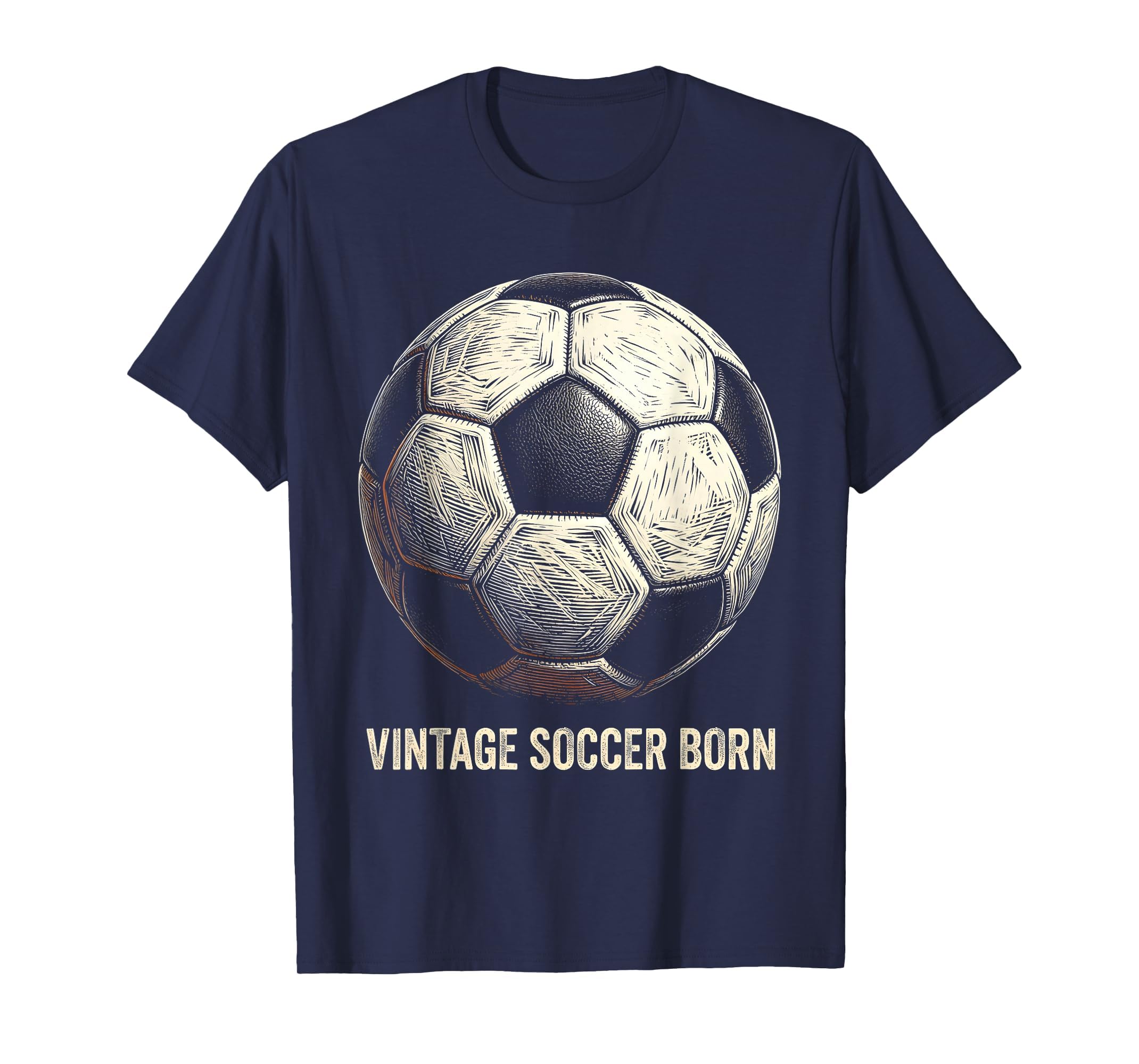 Soccer Born Ball T-Shirt - Casual Everyday Wear for Adults - T-Shirt, Sweatshirt, Hoodie