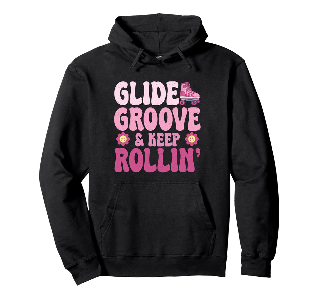 Roller Skating Roller Skates Hoodie - Graphic Print Men Women - T-Shirt, Sweatshirt, Hoodie