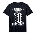 10 Year Old Birthday Soccer Bruh Its My T-Shirt - Graphic Print for Adults - T-Shirt, Sweatshirt, Hoodie