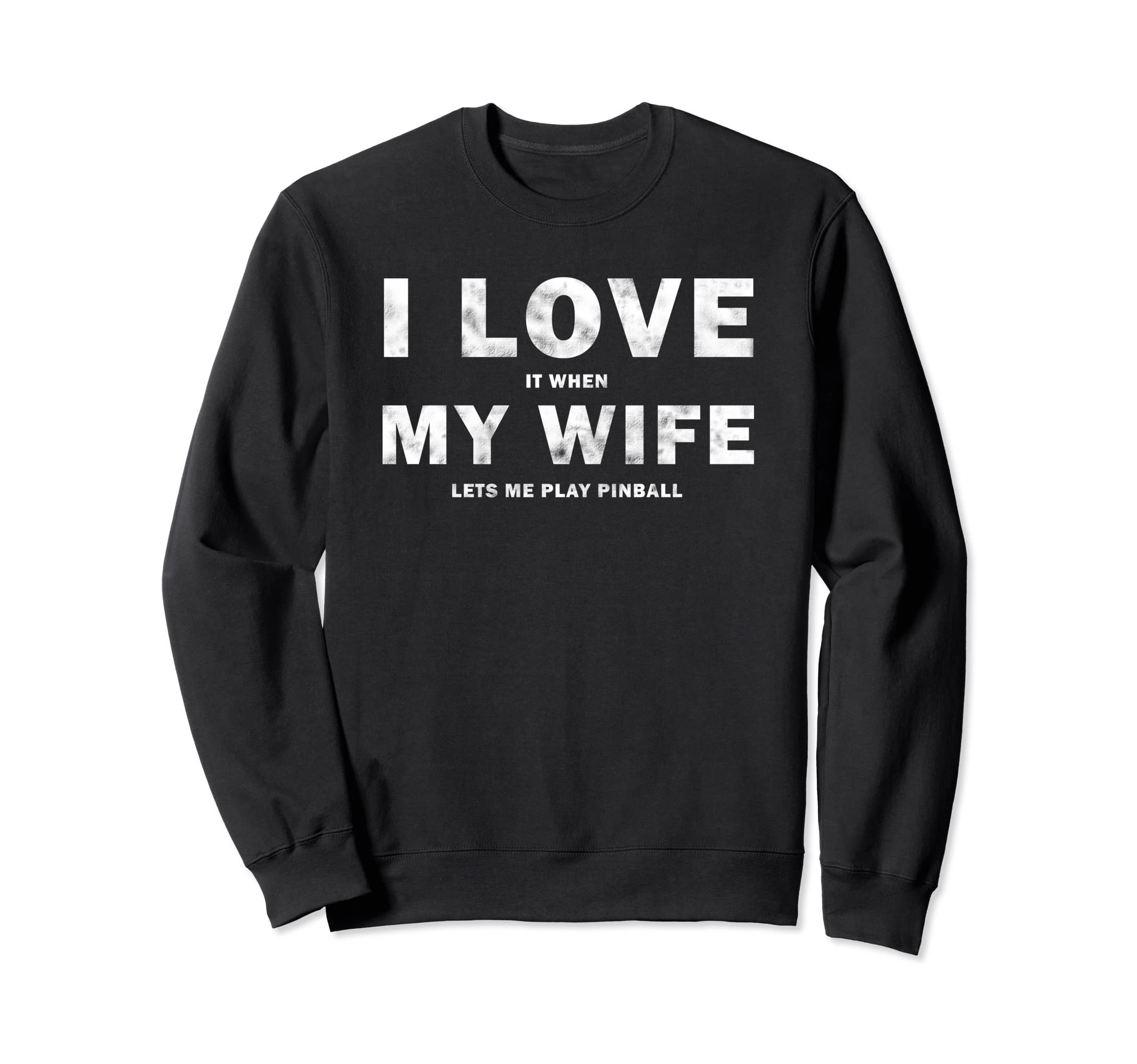 Pinball Player Funny Distressed Sweatshirt - Minimalist Print Men Women - T-Shirt, Sweatshirt, Hoodie