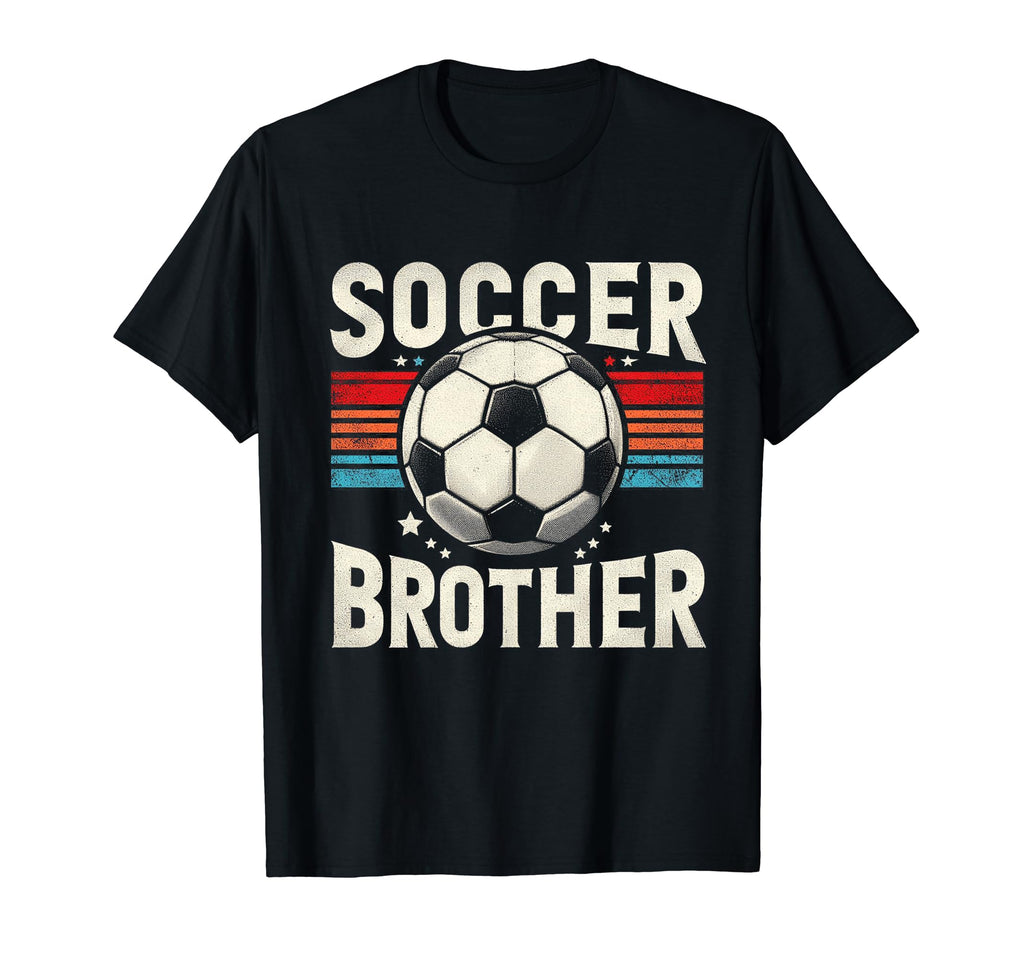 Soccer Brother Family Matching Team T-Shirt - Custom Art Print Men Women - T-Shirt, Sweatshirt, Hoodie