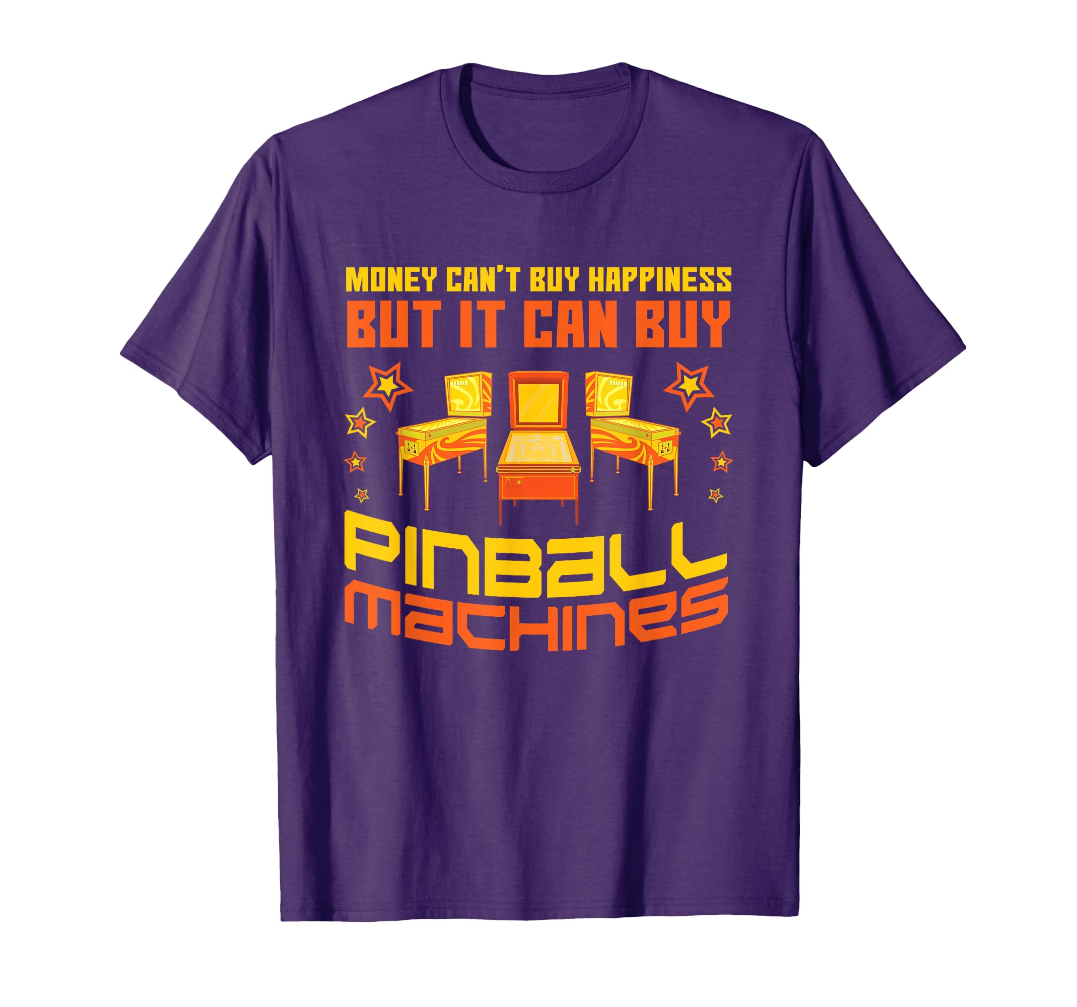 Pinball Machines Funny Arcade Game Lover T-Shirt - Graphic Print Unisex - T-Shirt, Sweatshirt, Hoodie