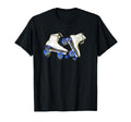 Worn Womens White Roller Skates Stuff T-Shirt - Streetwear Style for Adults - T-Shirt, Sweatshirt, Hoodie