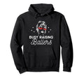 Busy Raising Ballers Mom Baseball Player Hoodie - Novelty Apparel Men Women - T-Shirt, Sweatshirt, Hoodie