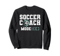 Coaching Soccer Dad Coach Soccer Sweatshirt - Novelty Apparel for Adults - T-Shirt, Sweatshirt, Hoodie