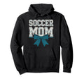 Soccer Mom Coquette Bow Mothers Day Hoodie - Unique Graphic for Adults - T-Shirt, Sweatshirt, Hoodie