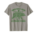 Protect Our Parks National Park Bear T-Shirt - Novelty Apparel Men Women - T-Shirt, Sweatshirt, Hoodie