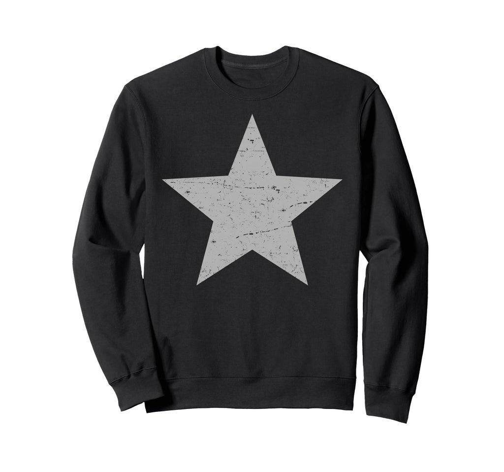 Grunge Alternative Distressed Gray Sweatshirt - Graphic Print for Adults - T-Shirt, Sweatshirt, Hoodie