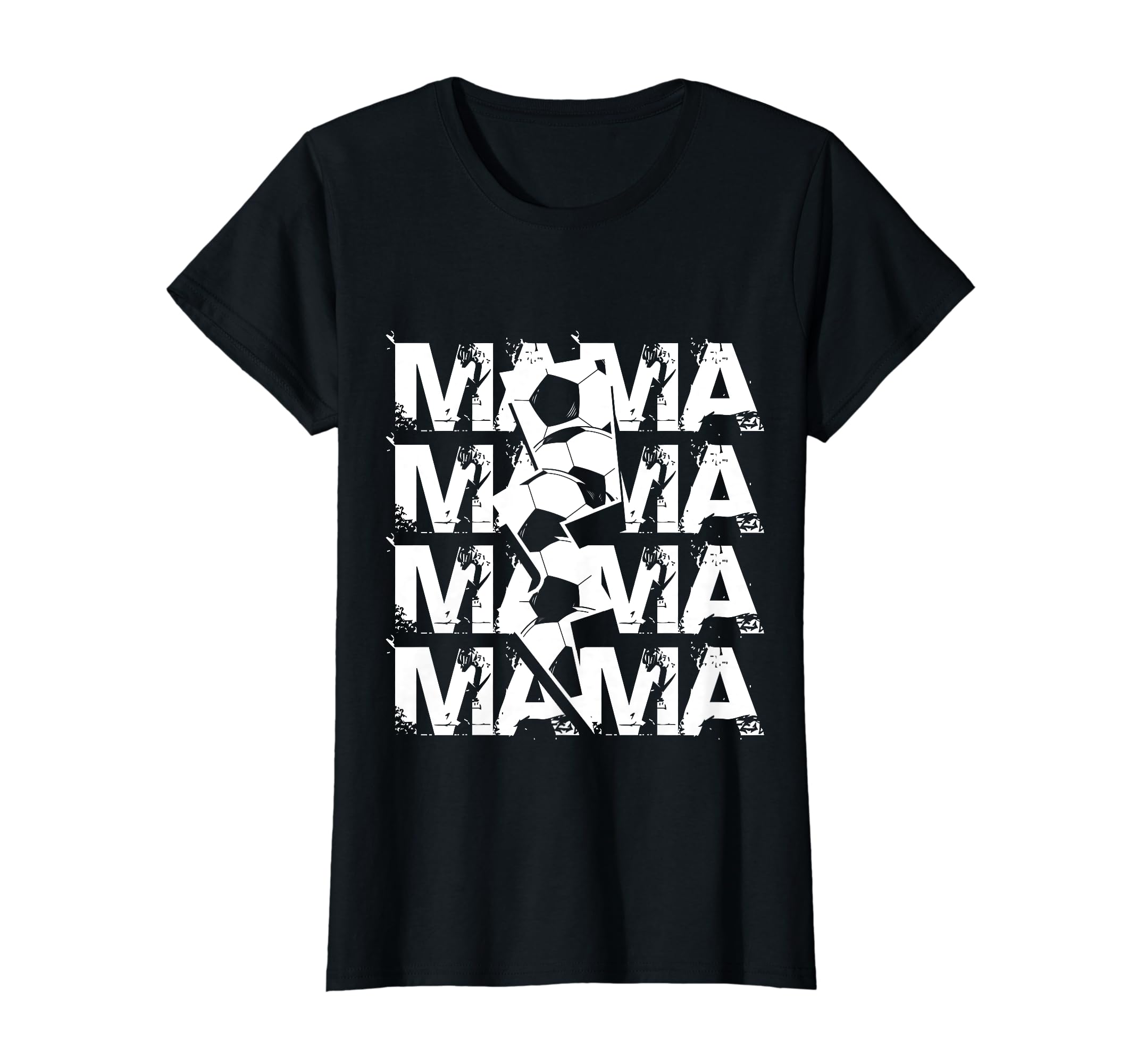 Soccer Mama Mothers Day Sport Support T-Shirt - Custom Art Print Men Women - T-Shirt, Sweatshirt, Hoodie
