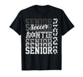 2026 Soccer Senior Auntie Graduation T-Shirt - Minimalist Print Unisex - T-Shirt, Sweatshirt, Hoodie